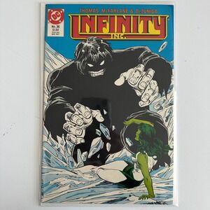 Infinity Inc No 36 DC Comics 1987 Todd McFarlane Art Roy Thomas Copper Age